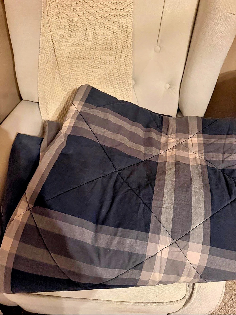 Potter Barn Teen Xander Plaid Comforter
